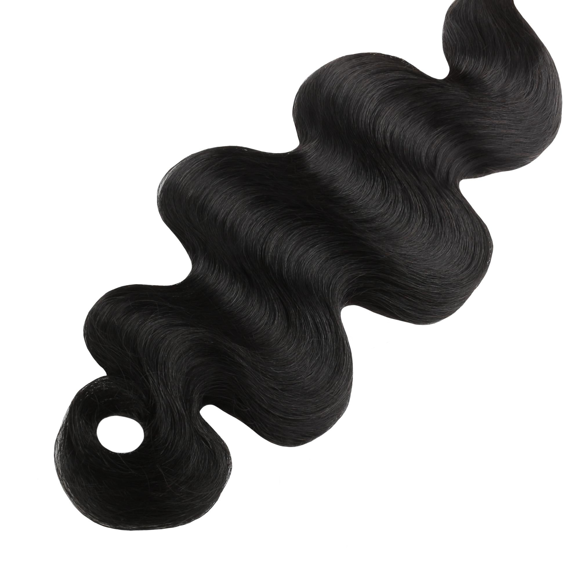 Jet Black Body Wave 100% Human Hair Bundles by Private Label