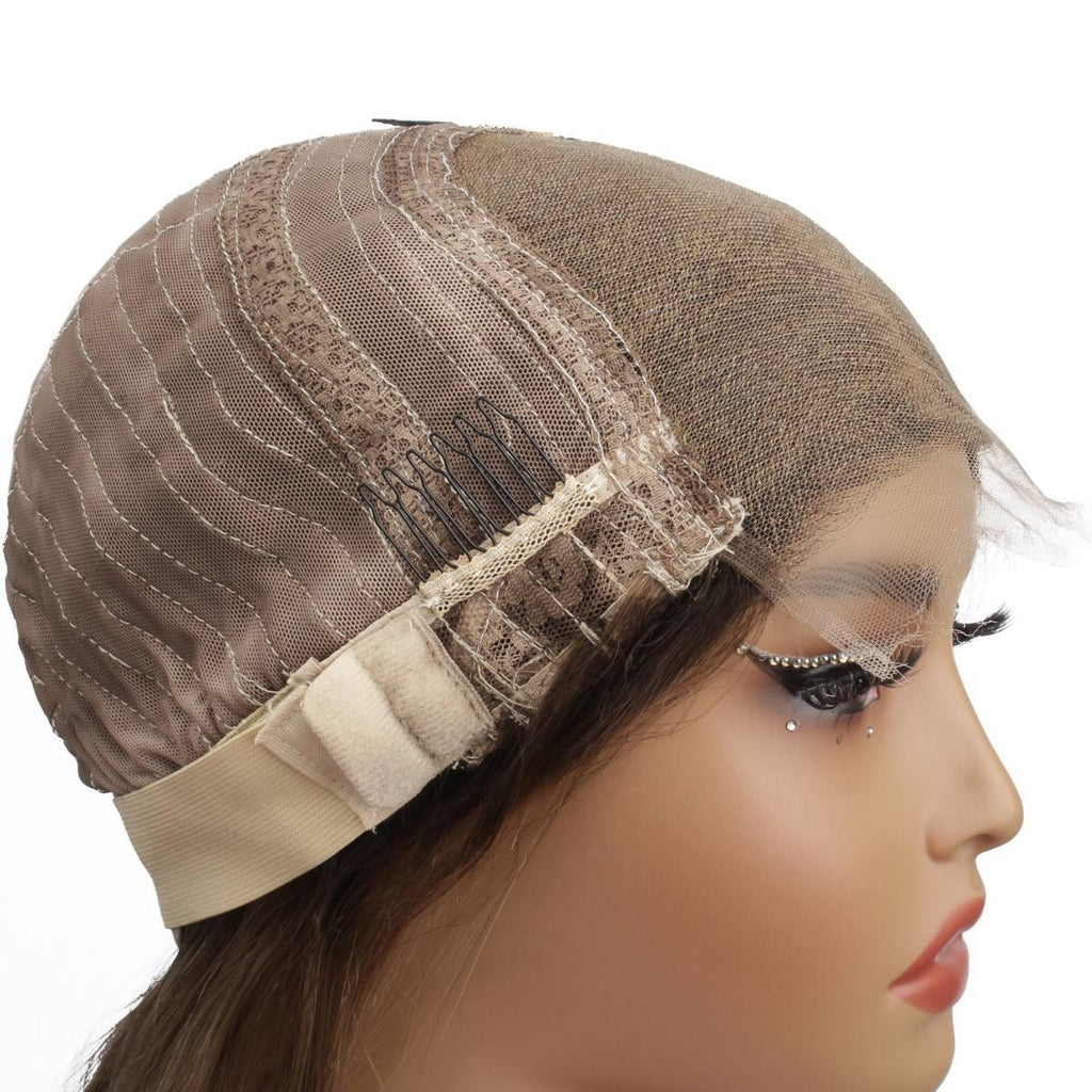 Jezebel Glueless 5x5 HD Lace Professionally Colored 100% Human Hair Closure Wig by Private Label