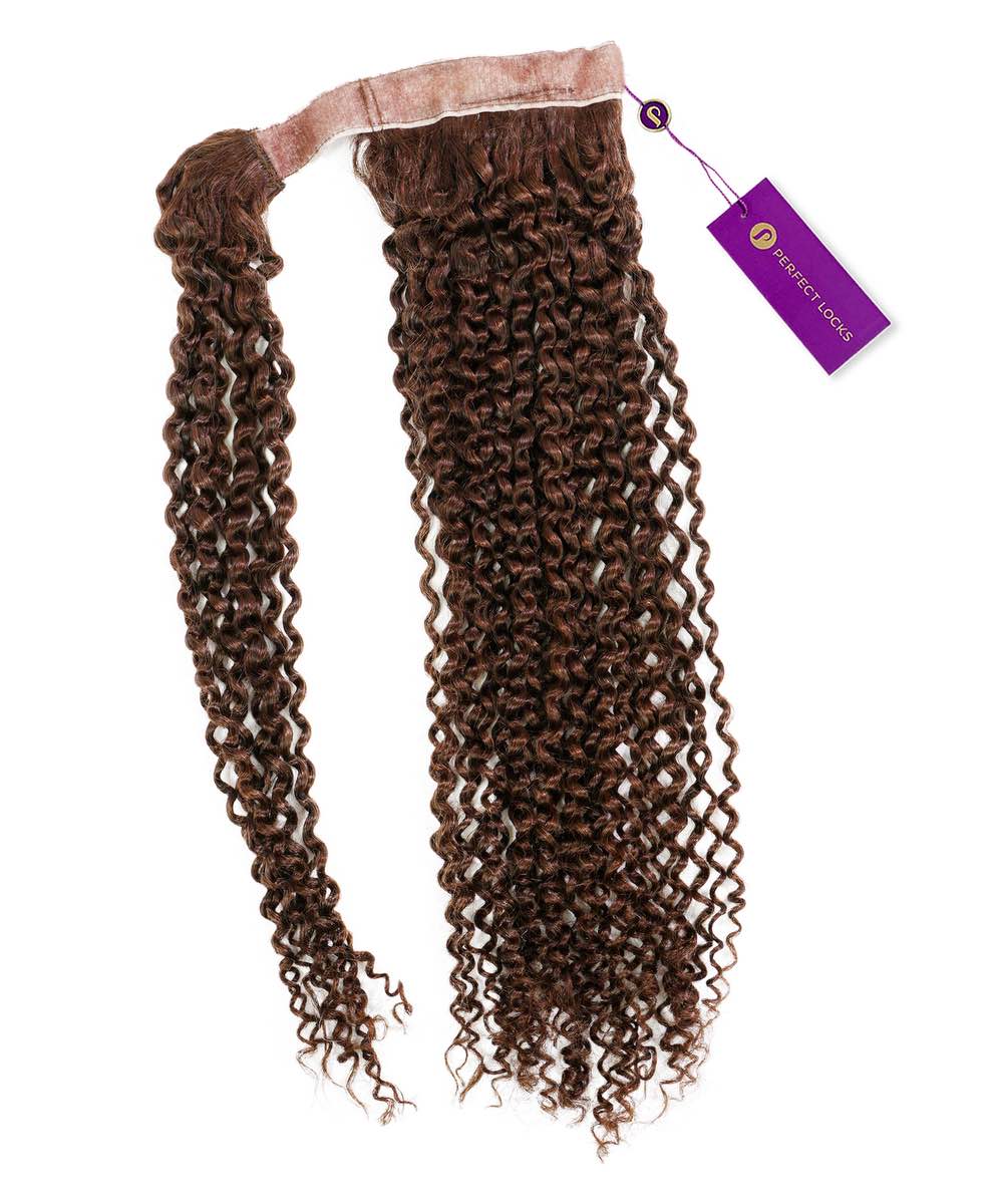 Kinky Curly Clip-In Ponytail Extensions by Perfect Locks