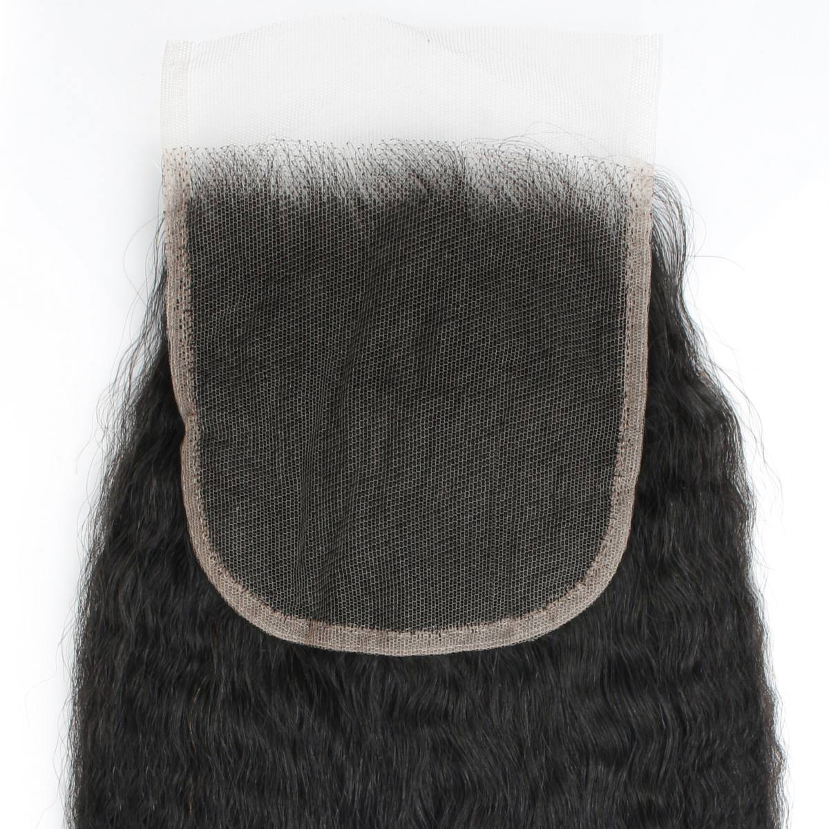 Kinky Straight 5x5 HD Lace Human Hair Closure by Private Label