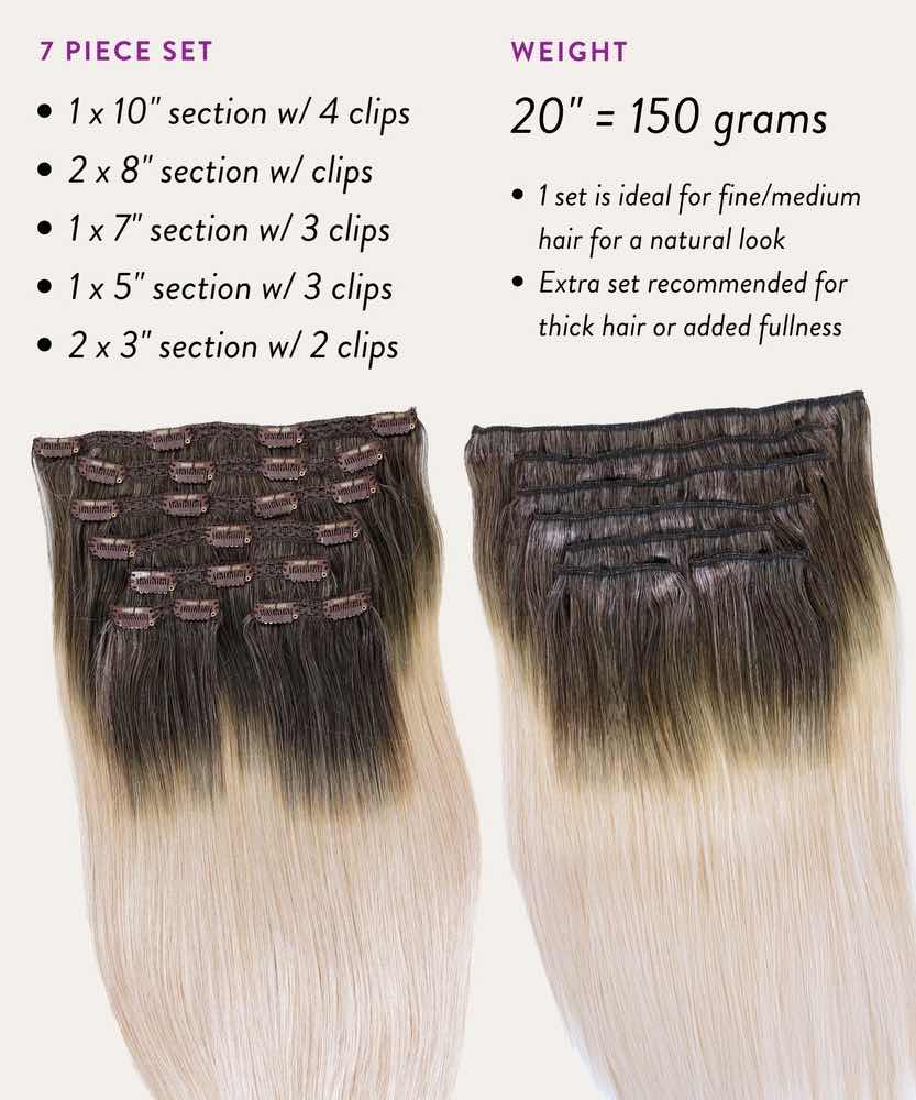 Wavy Classic Clip-In Hair Extensions by Perfect Locks