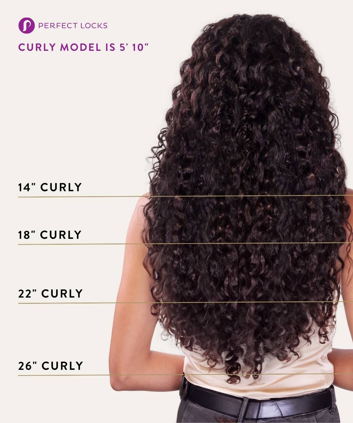 Curly Classic Tape-In Hair Extensions by Perfect Locks