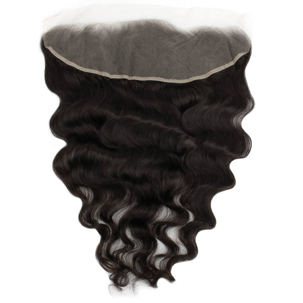 Loose Wave 13x4 Transparent Lace Human Hair Frontal by Private Label
