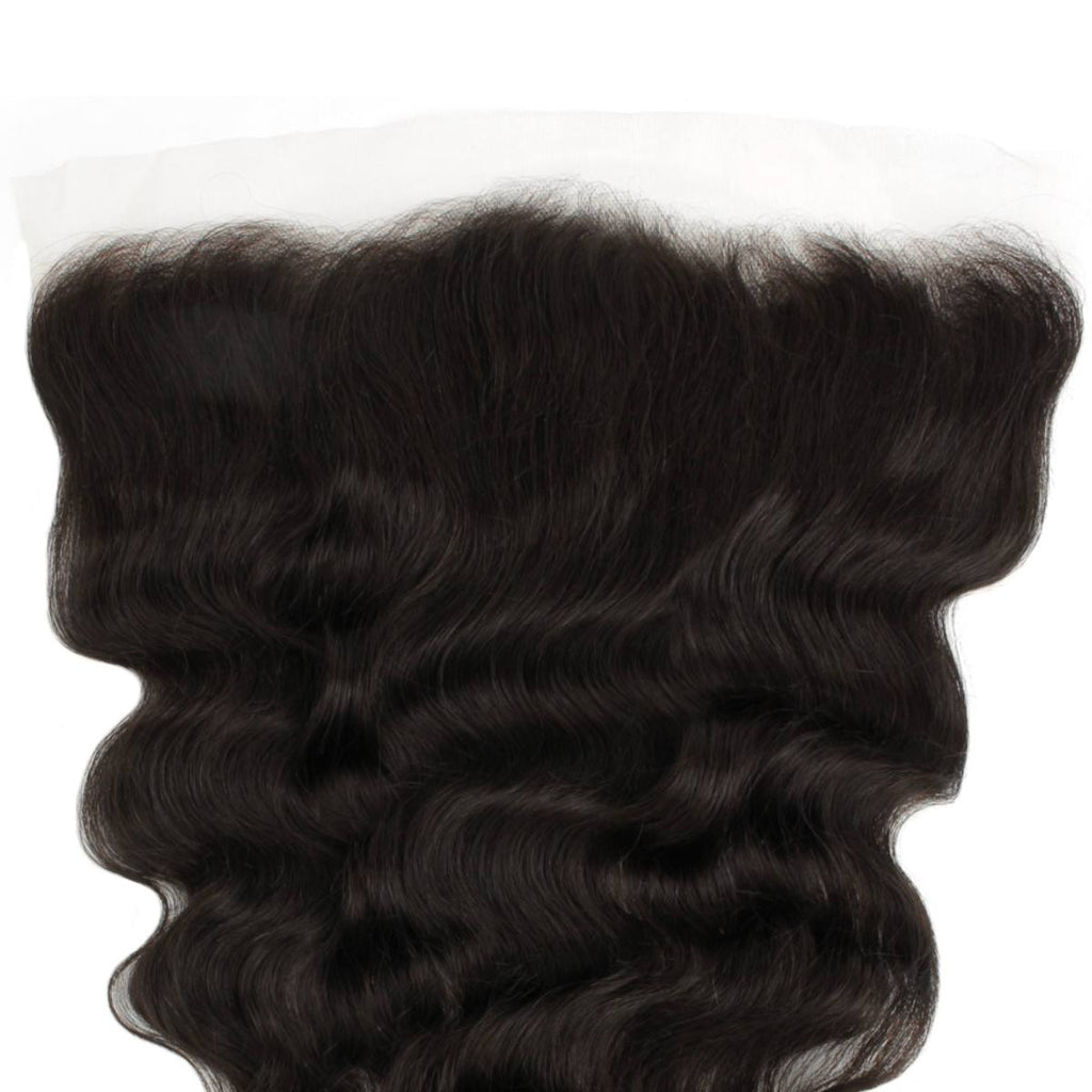 Loose Wave 13x4 Transparent Lace Human Hair Frontal by Private Label