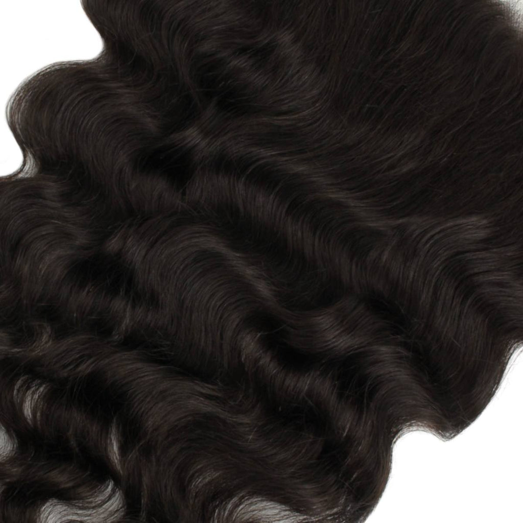Loose Wave 13x4 Transparent Lace Human Hair Frontal by Private Label