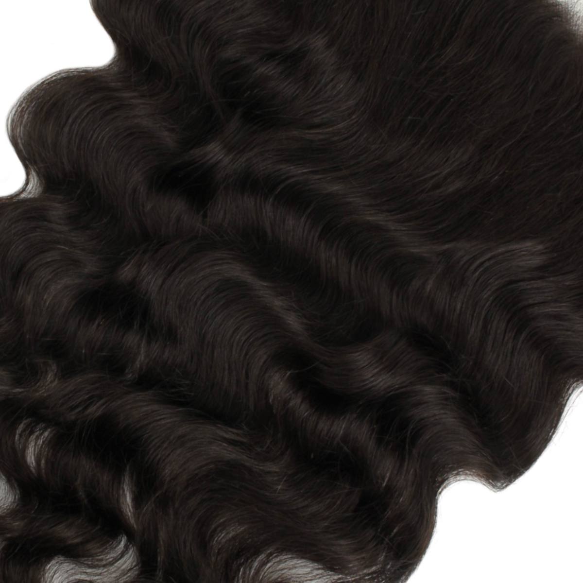 Loose Wave 13x4 Transparent Lace Human Hair Frontal by Private Label