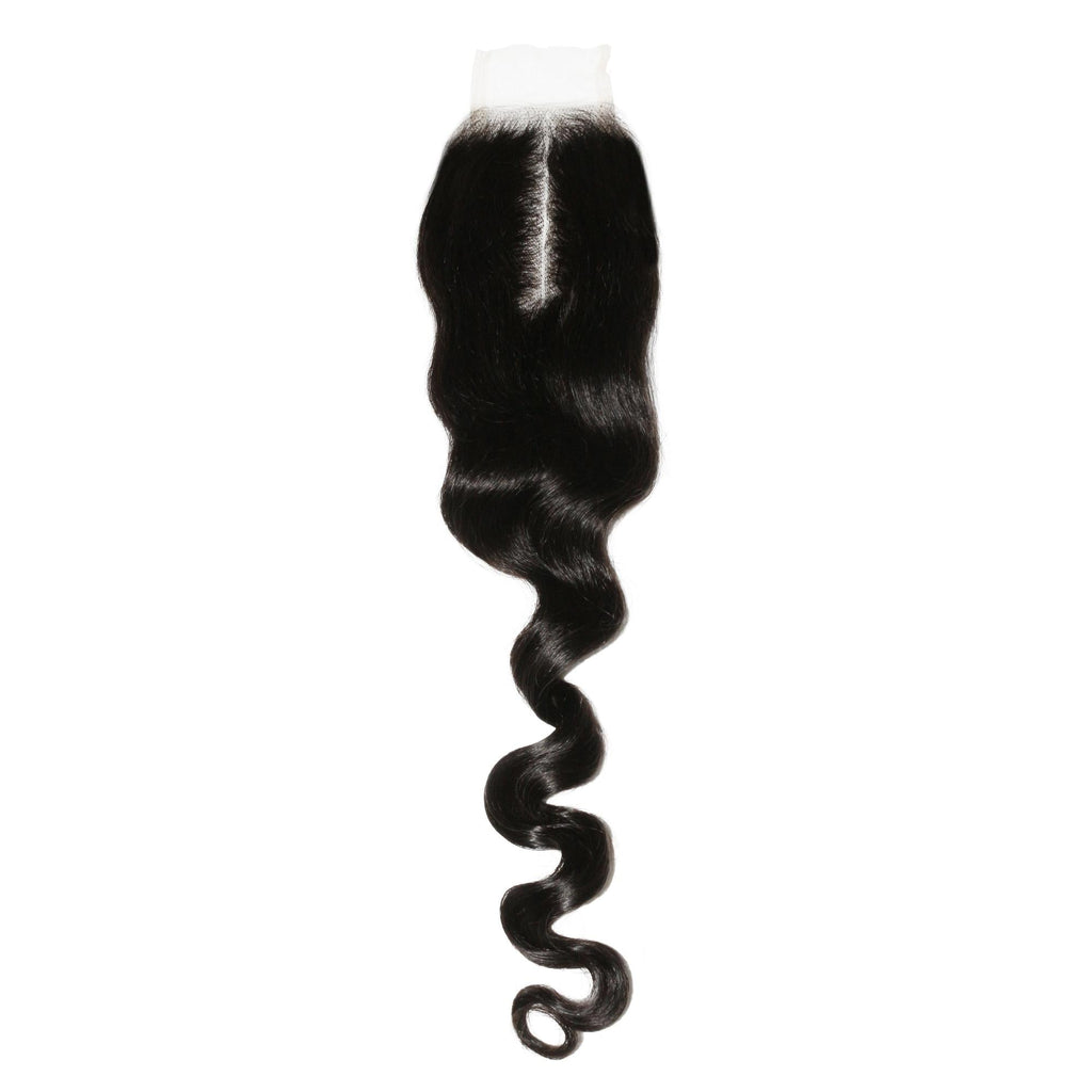 Loose Wave 2x6 Transparent Lace Human Hair Closure by Private Label