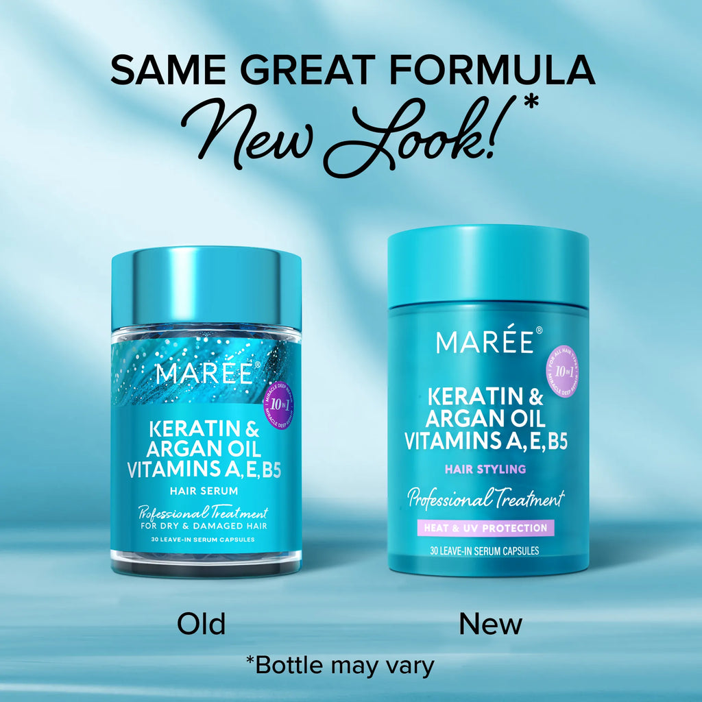 Oil Capsules For Frizzy Hair by Maree
