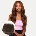 Medium Brown Body Wave 5x5 HD Lace Human Hair Closure by Private Label