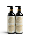 Healthy Hair Anti Itch Nourishing Shampoo & Conditioner Bundle by Novah Beauty Essentials