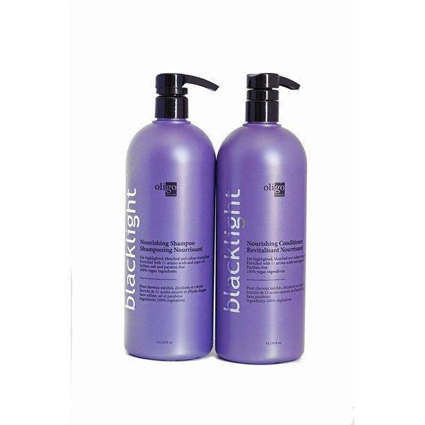 Oligo Blacklight Nourishing Shampoo & Conditioner 33oz Duo by The Warehouse Salon