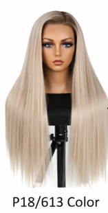 Princess Pink Brazilian Hair 24' Glueless Body Wave Human Hair Pre-cut Lace Front Wigs by Zernabella