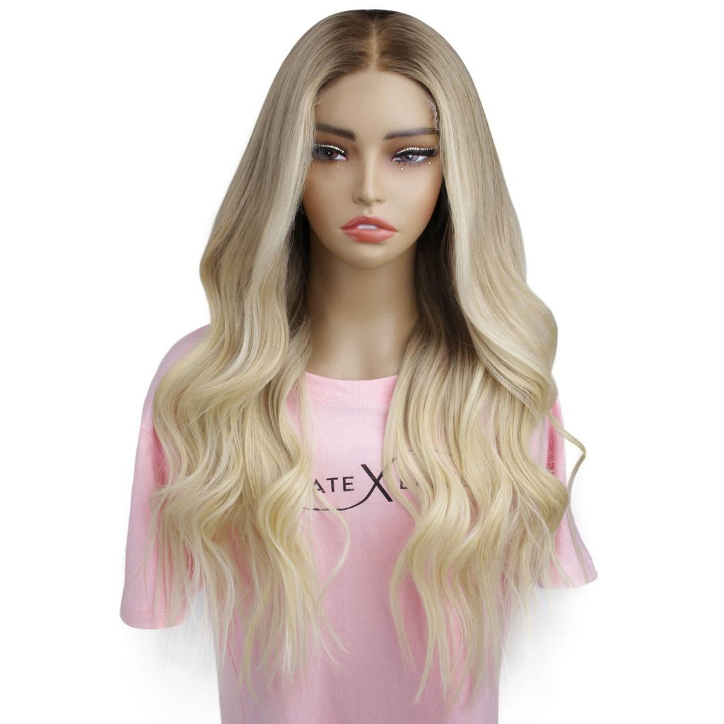 Ruby Glueless 5x5 HD Lace Professionally Colored 100% Human Hair Closure Wig by Private Label
