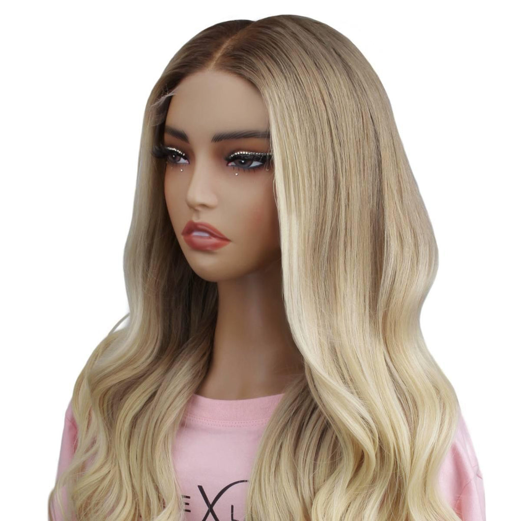 Ruby Glueless 5x5 HD Lace Professionally Colored 100% Human Hair Closure Wig by Private Label