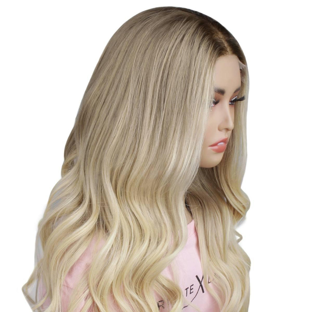 Ruby Glueless 5x5 HD Lace Professionally Colored 100% Human Hair Closure Wig by Private Label