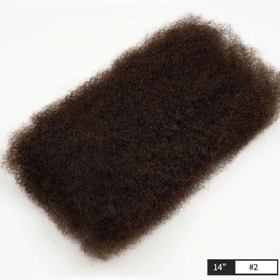 Rebecca Afro Kinky Bulk Human Hair for Braiding | Remy Virgin Brazilian Extensions (Multi-Color) by Luxegan