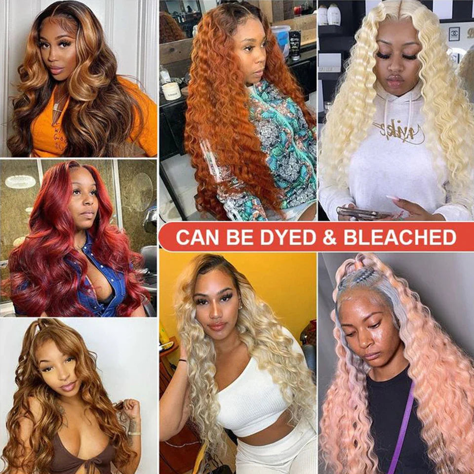 Brazilian Body Wave T-Part Lace Wig | Transparent Human Hair (Glueless, On Sale Clearance) by Luxegan