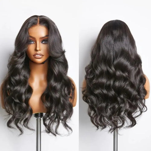 180% Density Silk Base Full Lace Human Hair Wig | Body Wave Brazilian Remy | Glueless by Luxegan