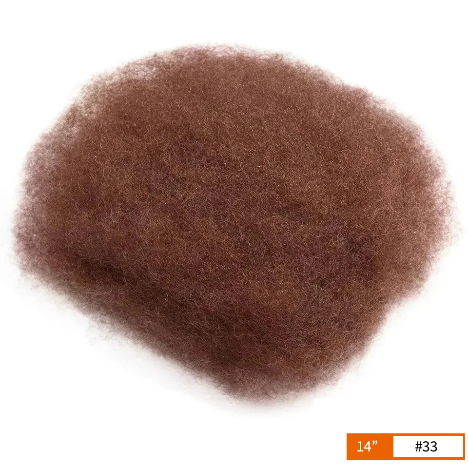 Afro Kinky Bulk Braiding Hair Extensions | 100% Human Hair | Lightweight & Natural Colors | 50g/Pack by Luxegan