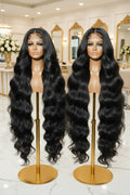Brazilian Body Wave 13x6 / 360 HD Transparent Lace Front Wig | Pre-Plucked 13x4 Lace Frontal Human Hair Wig for Women by Luxegan