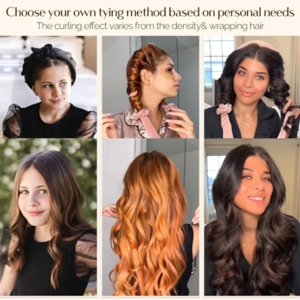 Heatless Curling Rod Headband | No Heat Hair Curler for Soft Overnight Curls by Game On Interactive LLC (OnlyTenBucks.com)