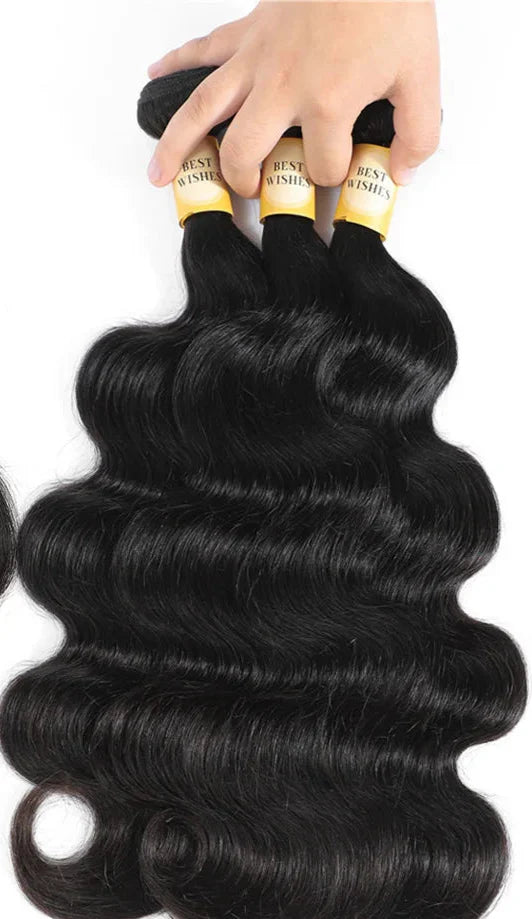 15A Double Drawn Body Wave Vietnamese Raw Hair Bundles | 18 20 22 Inch Human Hair Extensions | Virgin Hair Weave by Luxegan