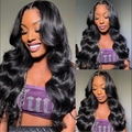 180% Density HD Lace Front Body Wave Wig | Pre-Plucked | Brazilian Remy Hair | Glueless by Luxegan