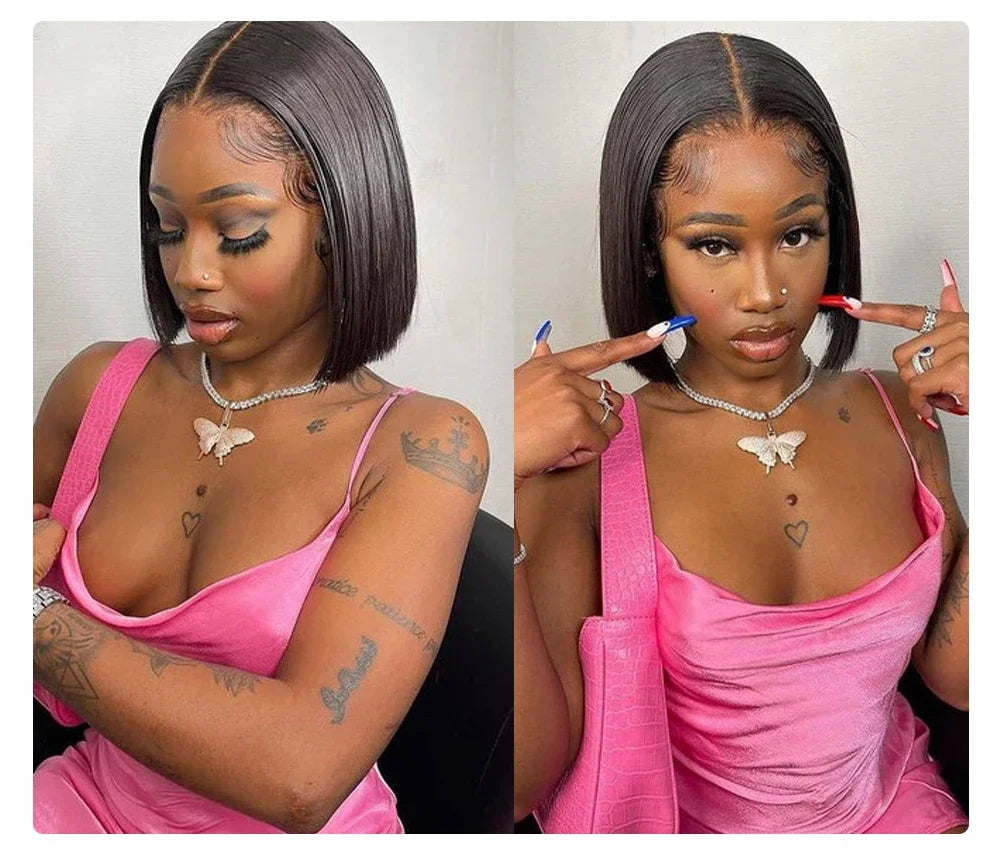 12A Peruvian Straight Bundles | 100% Raw Virgin Human Hair Extensions (Natural Black, 1/3/4 Pcs) by Luxegan
