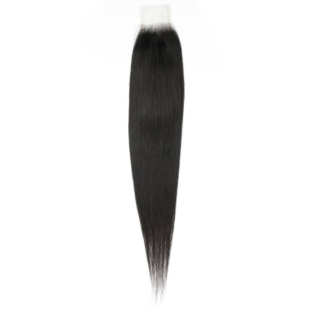 Brazilian Silky Straight 2x6 Transparent Lace Human Hair Closure by Private Label
