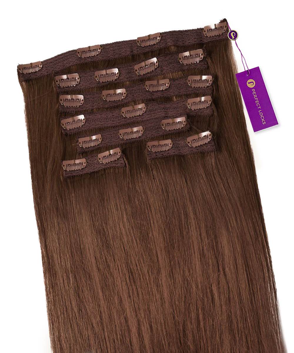 Straight Classic Clip-In Hair Extensions by Perfect Locks