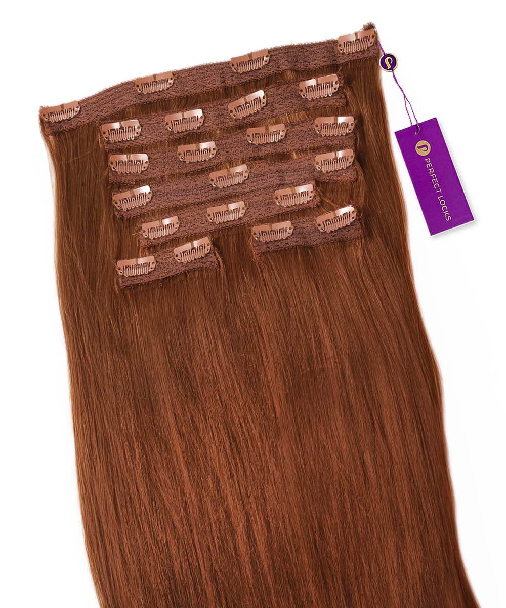 Straight Classic Clip-In Hair Extensions by Perfect Locks