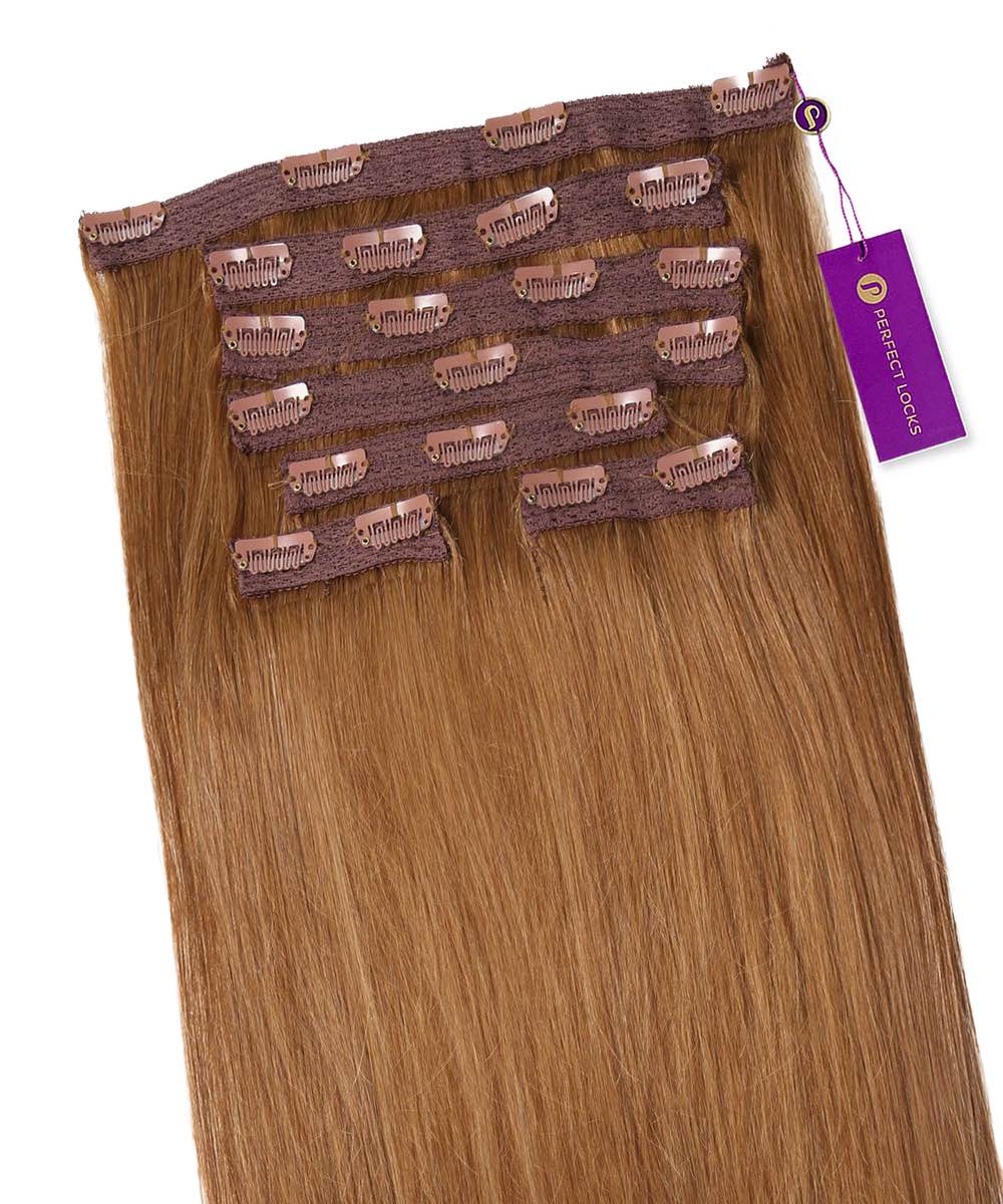 Straight Classic Clip-In Hair Extensions by Perfect Locks