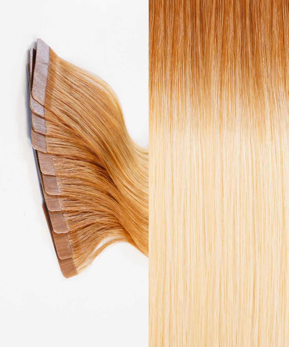 Straight Classic Tape-In Hair Extensions by Perfect Locks