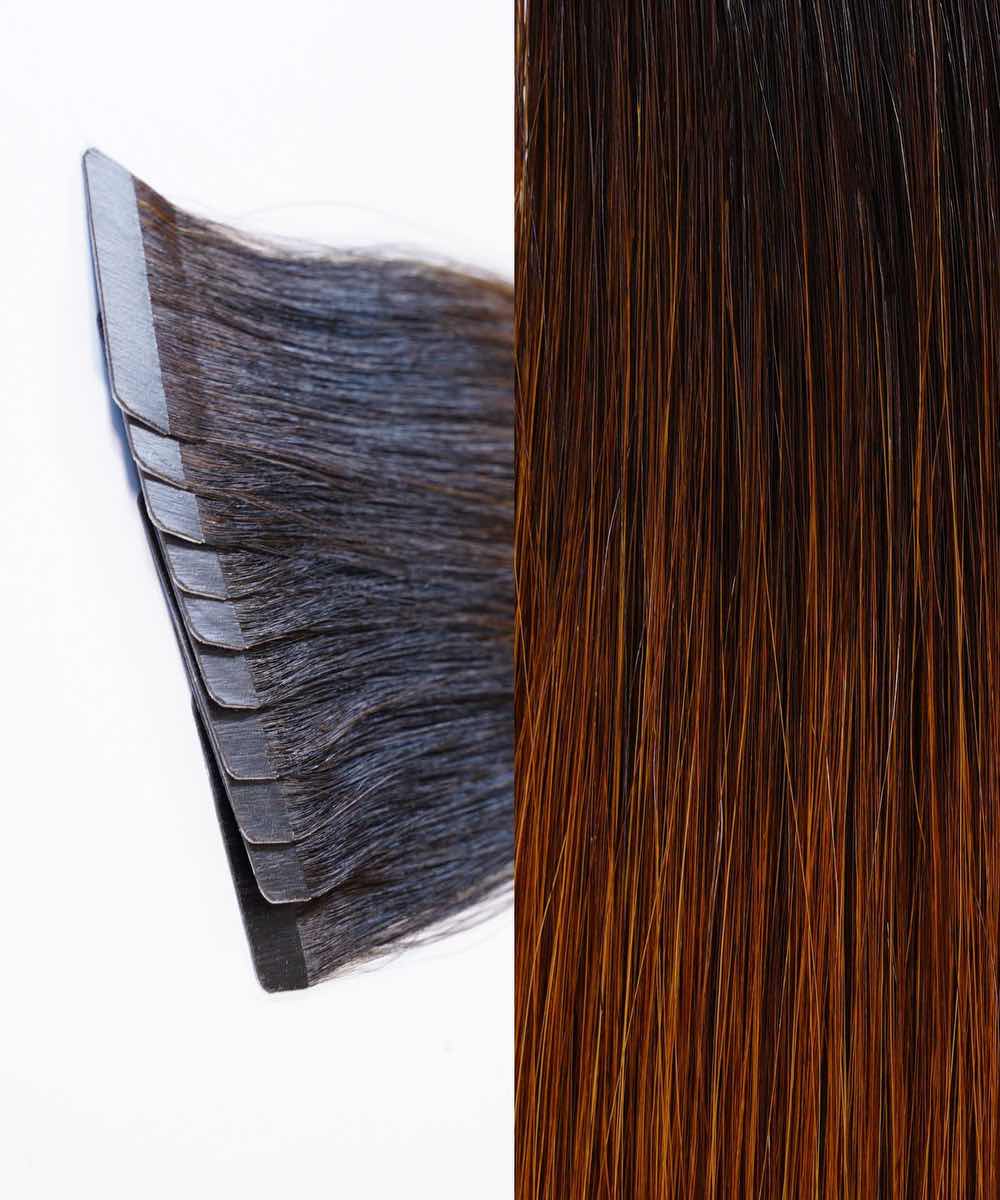 Straight Classic Tape-In Hair Extensions by Perfect Locks