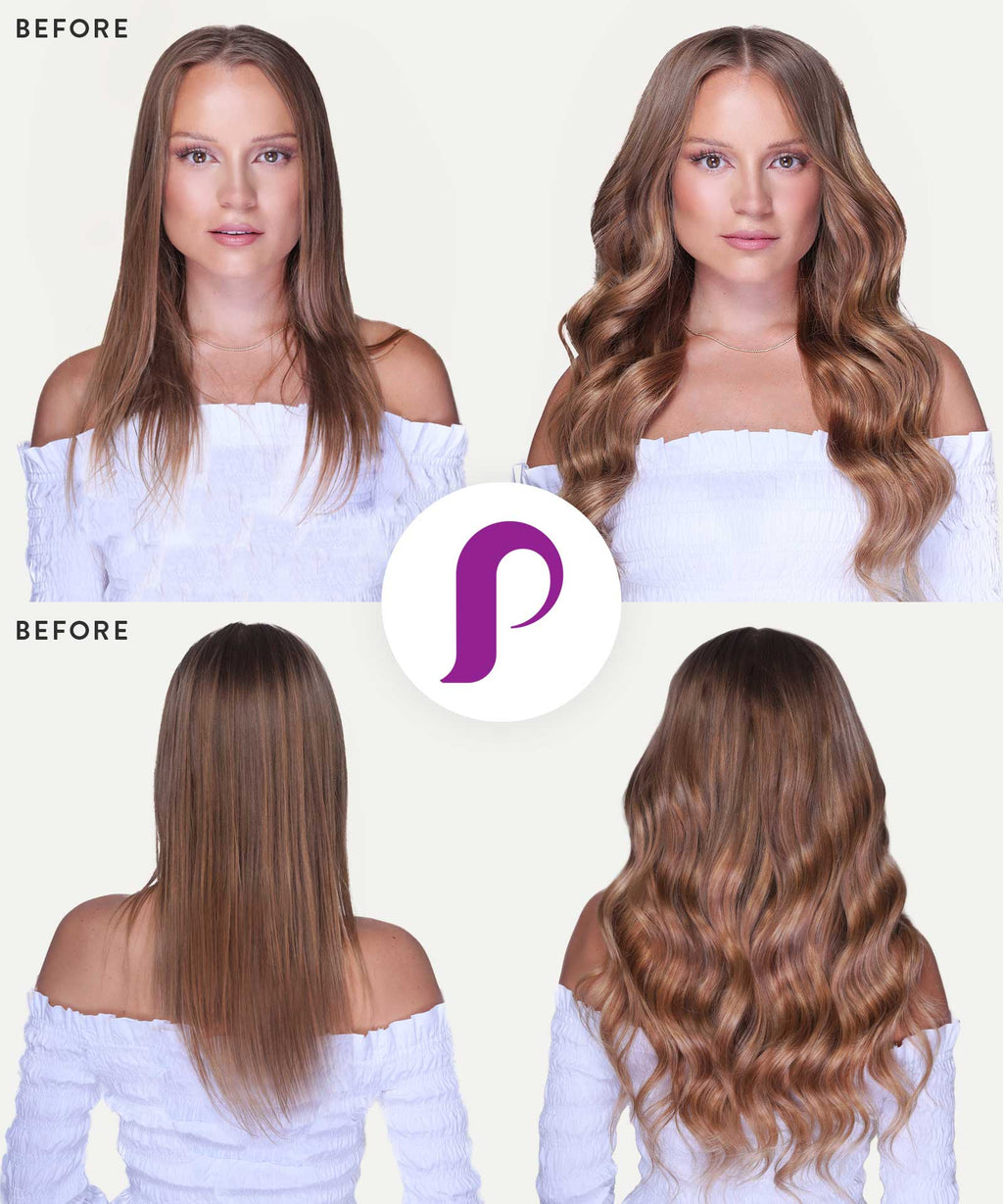Straight Classic Tape-In Hair Extensions by Perfect Locks