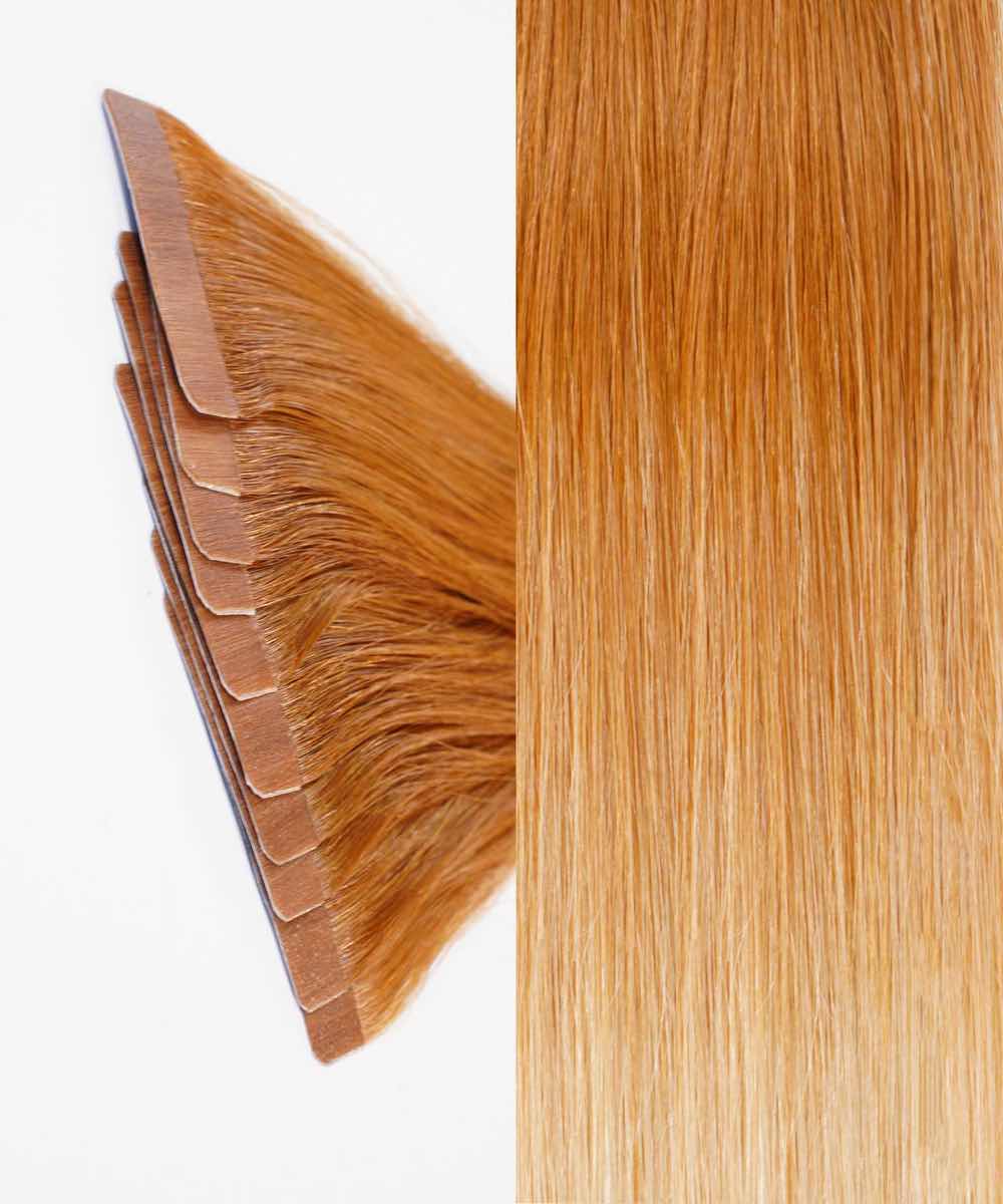 Straight Classic Tape-In Hair Extensions by Perfect Locks