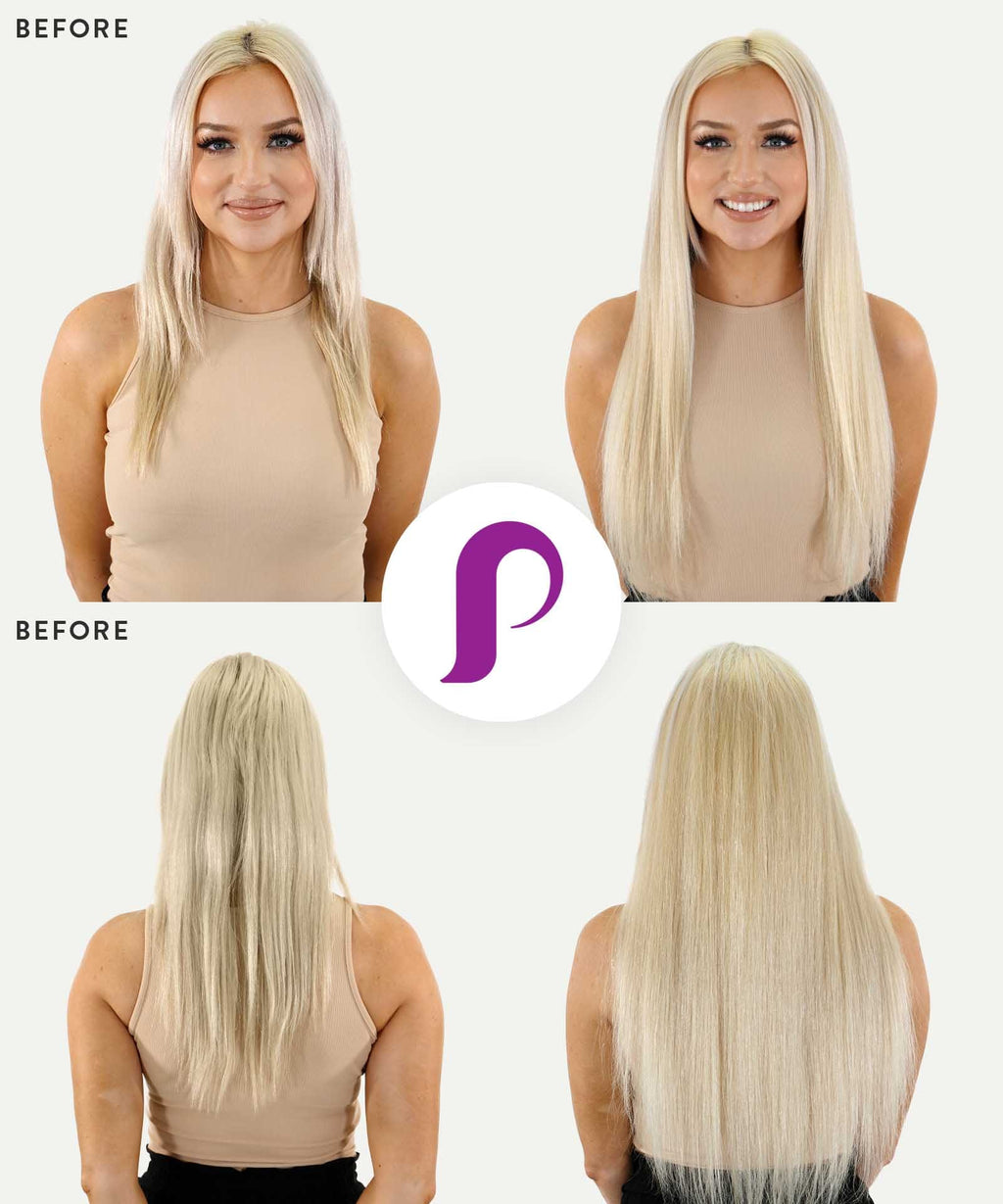 Straight Classic Tape-In Hair Extensions by Perfect Locks