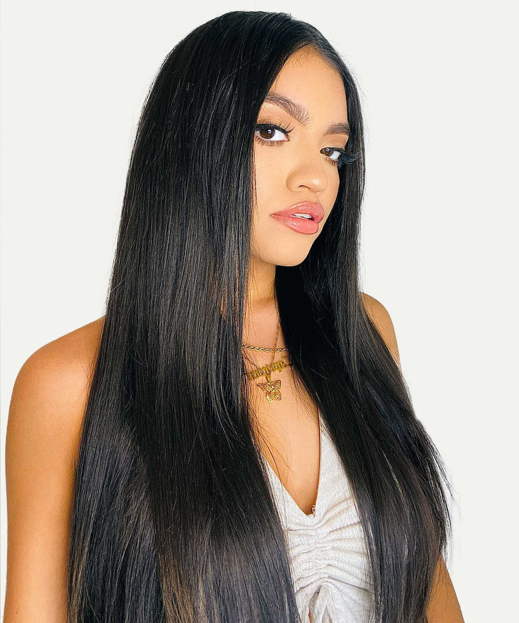 Straight Classic Tape-In Hair Extensions by Perfect Locks