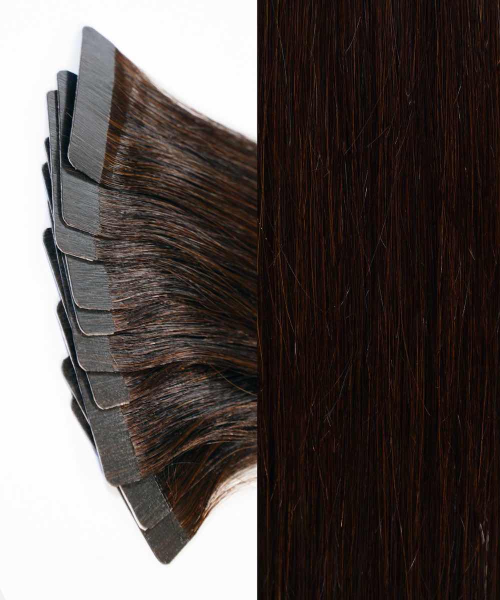 Straight Classic Tape-In Hair Extensions by Perfect Locks