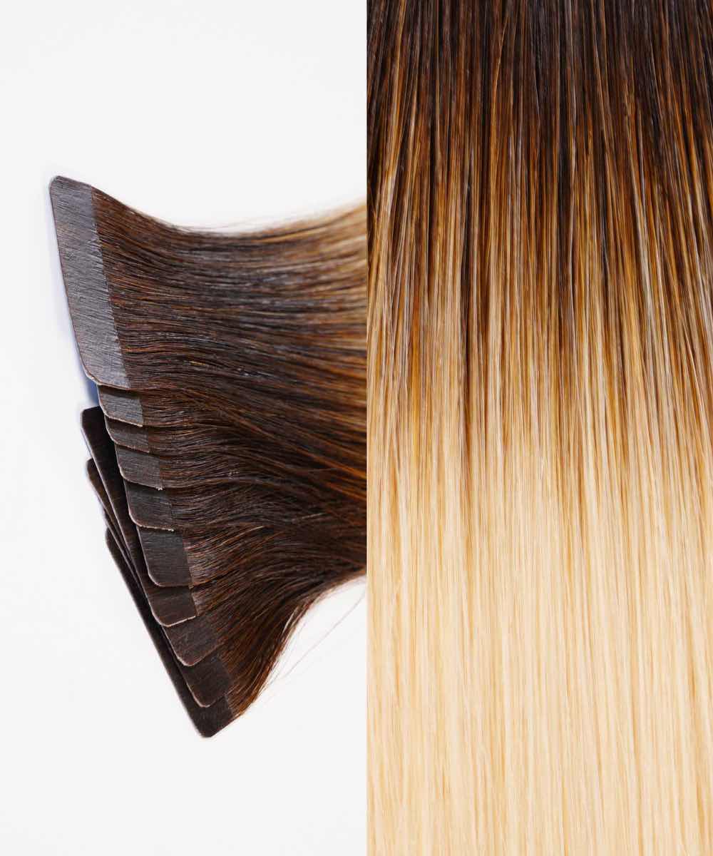Straight Classic Tape-In Hair Extensions by Perfect Locks