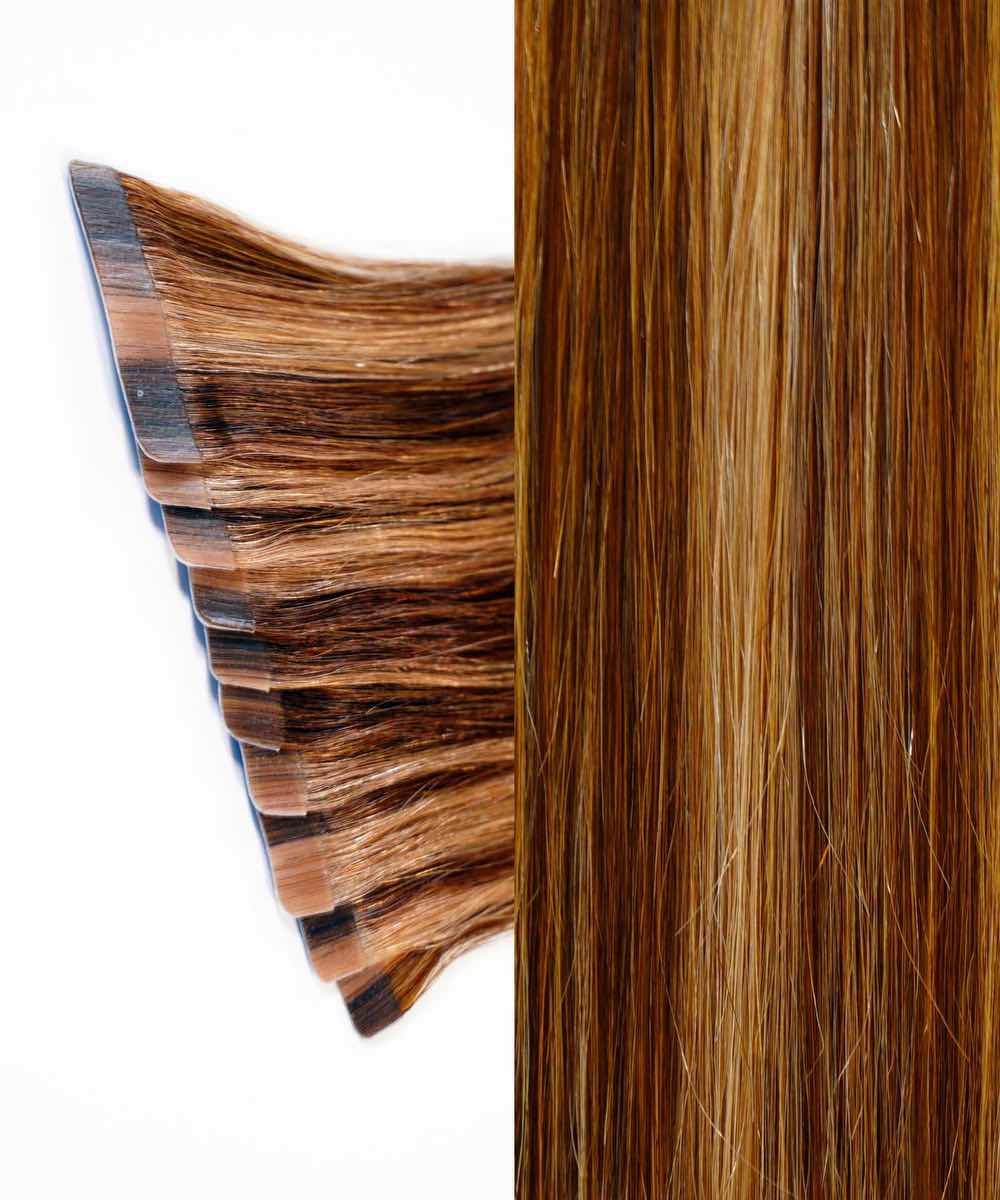 Straight Classic Tape-In Hair Extensions by Perfect Locks