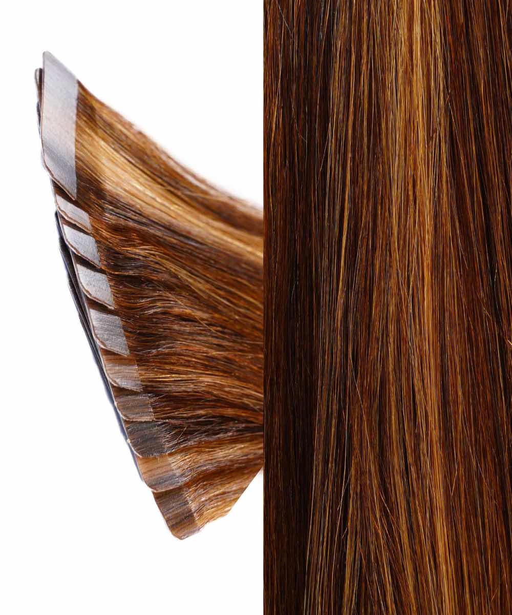 Straight Classic Tape-In Hair Extensions by Perfect Locks