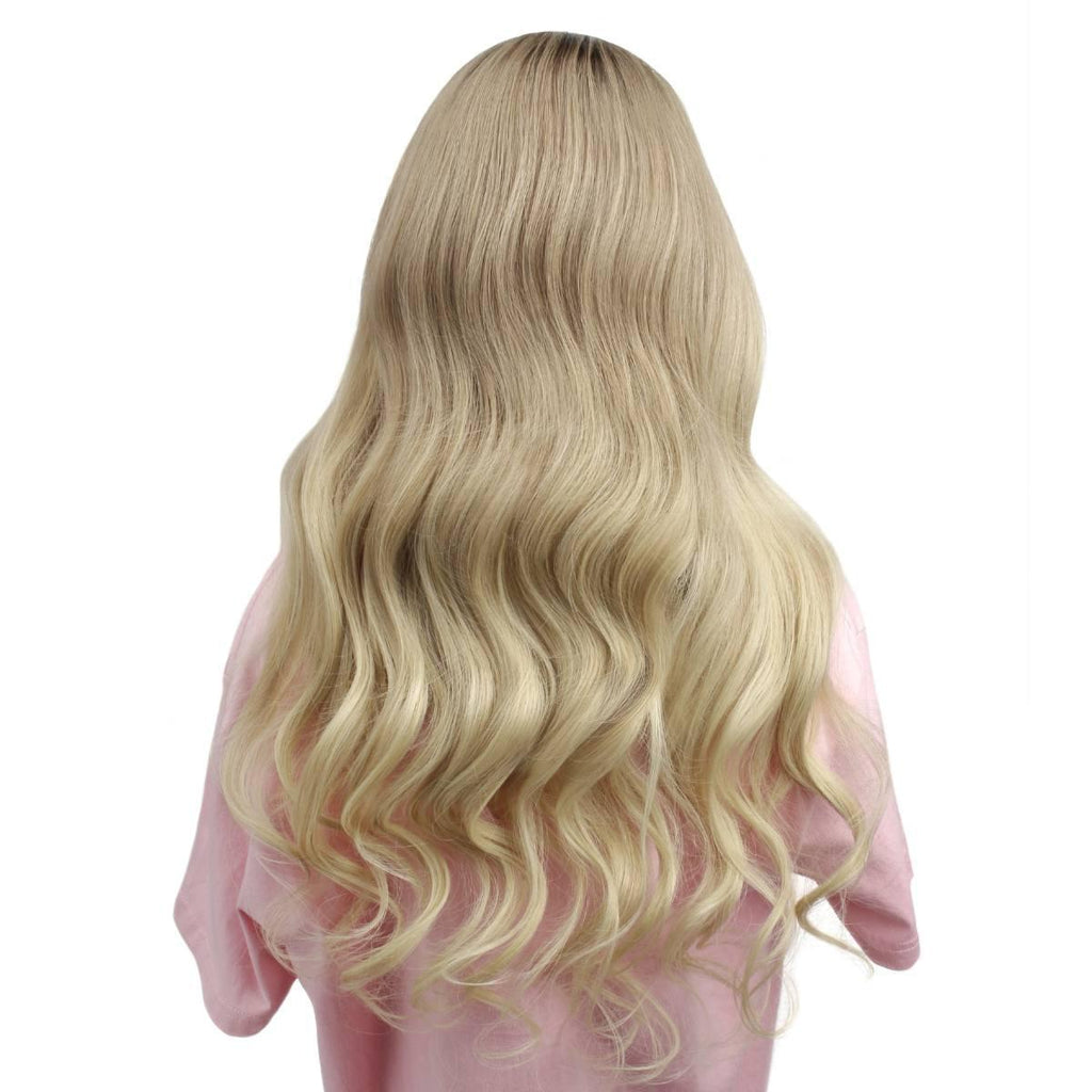 Taylor Glueless 5x5 HD Lace Professionally Colored 100% Human Hair Closure Wig by Private Label