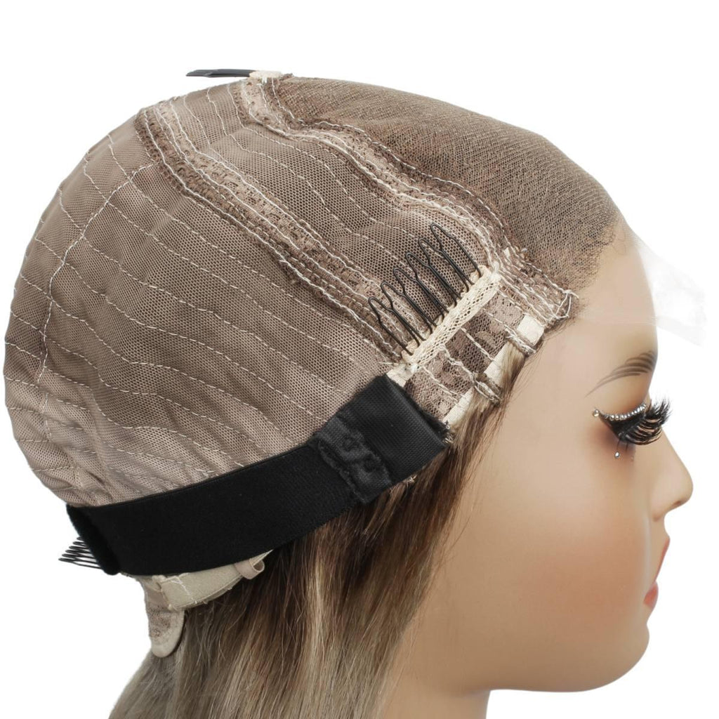 Tiffany Glueless 5x5 HD Lace Professionally Colored 100% Human Hair Closure Wig by Private Label