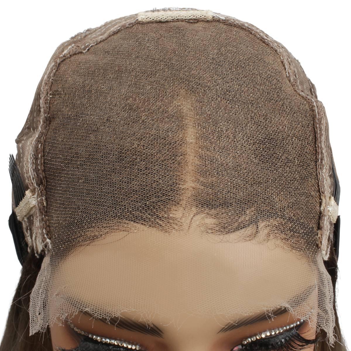 Tiffany Glueless 5x5 HD Lace Professionally Colored 100% Human Hair Closure Wig by Private Label