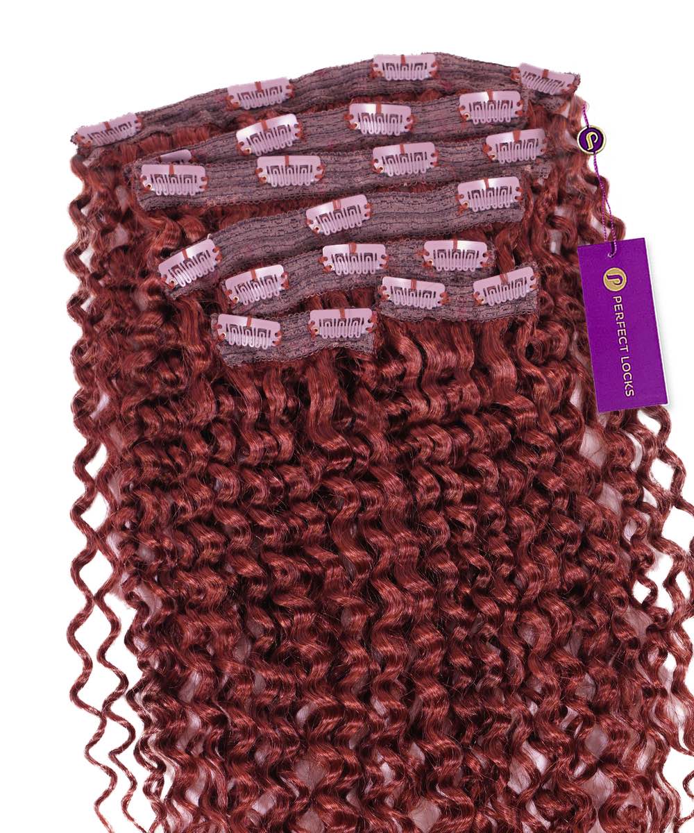 Tight Curly Classic Clip-In Hair Extensions by Perfect Locks