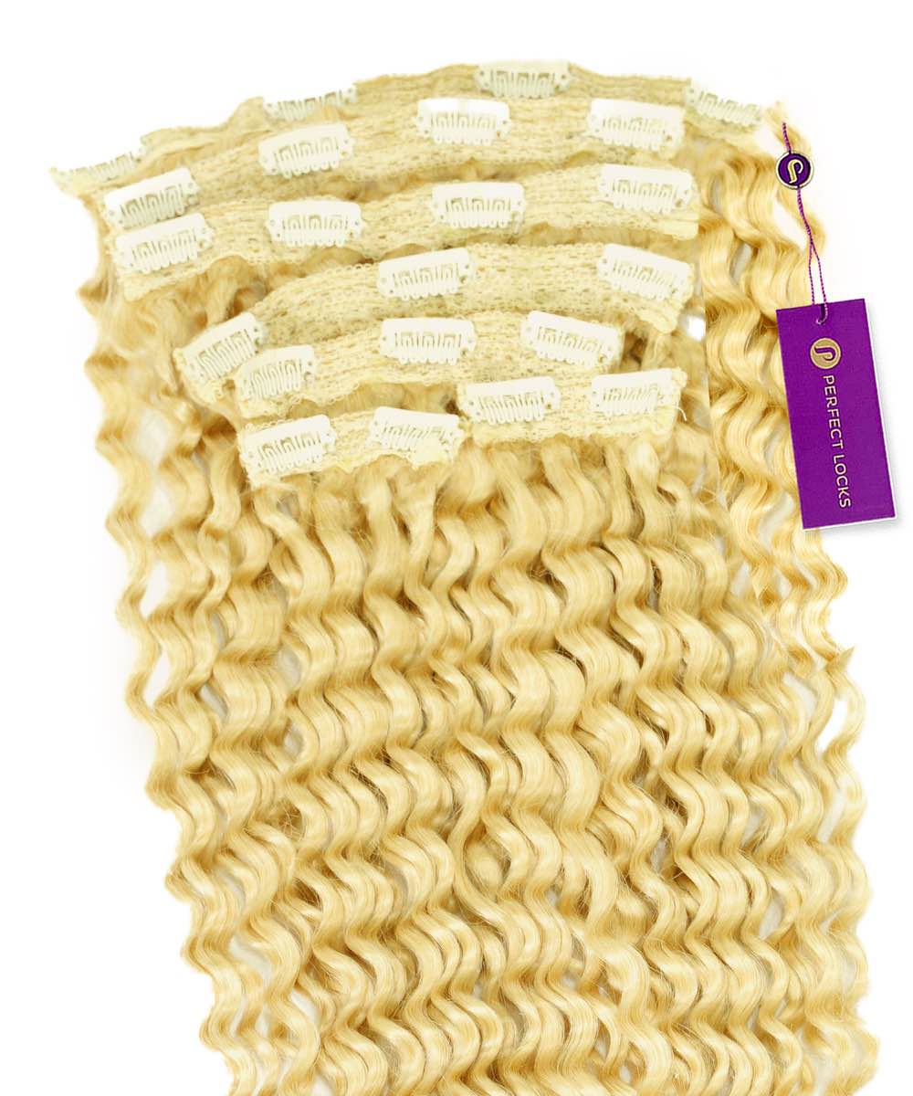 Tight Curly Classic Clip-In Hair Extensions by Perfect Locks