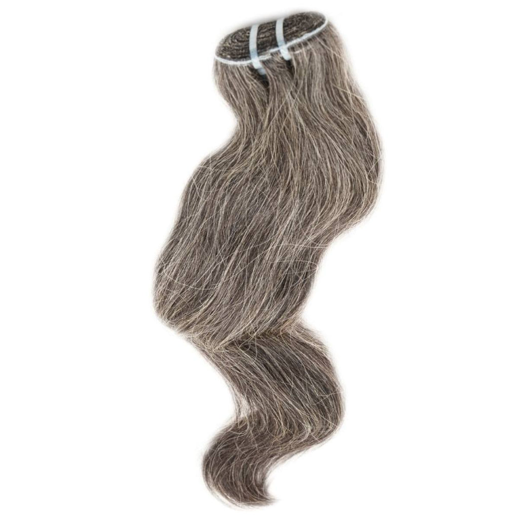 Vietnamese Natural Gray Hair Extensions by The Diamond Empire LLC