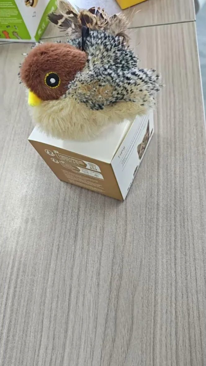 Plush Bird Pet Toy by Ovriluxe Enterprises llc