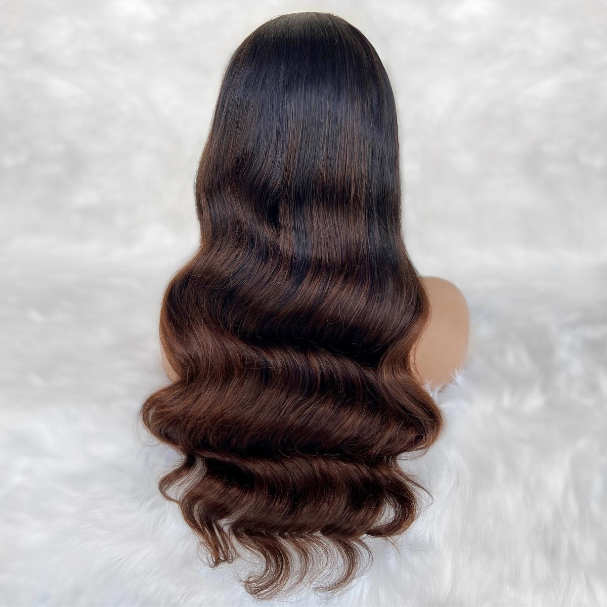 Victoria Glueless 5x5 HD Lace Professionally Colored 100% Human Hair Closure Wig by Private Label